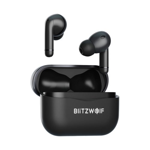 Blitzwolf® BW-ANC3 - Active Noise Reduction, halblanges Bluetooth-Headset. kraftvoller Sound, 6 Stunden Spielzeit