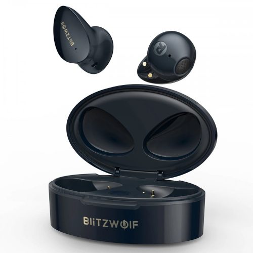 Blitzwolf® BW-FPE2 - Kabellose Ohrhörer mit Ladebox, die nah an Ihre Ohren passen - 20 Stunden Musikzeit, 13-mm-Lautsprecher für perfekten Sound