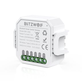   Blitzwolf® BW-SS5 - 2-Wege-SMART-Controller - Anwendungssteuerung, Timing, Sprachbefehl. Integration von Amazon Echo, Google Home und IFTTT