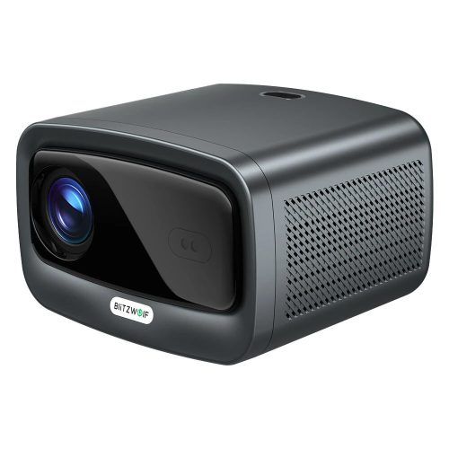 BlitzWolf® BW-V9 – 1080p-Android-Projektor – 1000 ANSI Lumen, leise Wasserkühlung, Autofokus und Trapezkorrektur, 50–150 % Zoom