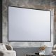 BlitzWolf® BW-VS8 Wandmontierte Projektionsleinwand - 80 Zoll, 5-lagiger Blendschutz, 16:9, 4K, 90° Betrachtungswinkel