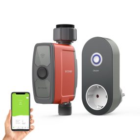   Blitzwolf® BW-WTR01 intelligentes Sprinklersystem (Nabe + Ventil) - kann an ein 3/4 '' Gartenpanel angeschlossen werden, Anwendungssteuerung