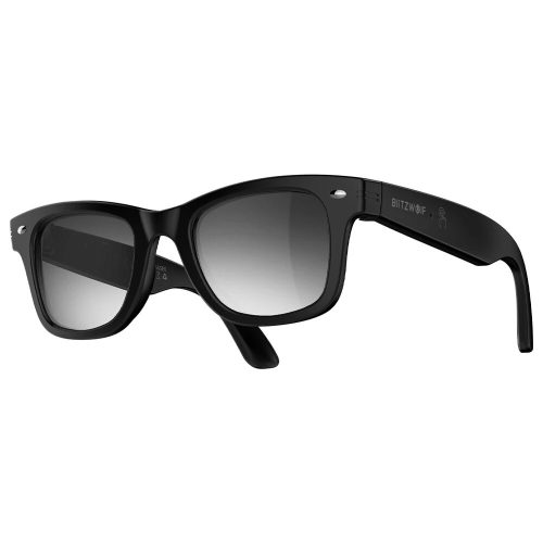 BlitzWolf® BW-AG1 – SMART, photochrome Gläser – KI-Funktionen: Übersetzer für über 100 Sprachen, Gesundheitsdaten, IP66, HiFi