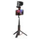 BlitzWolf® BW-BS10 sport - Tragbarer Selfie-Stick mit ausziehbarem Stativ, verdeckter Telefonklemme, bis zu 720 mm Länge, abnehmbare Fernbedienung BlitzWolf® BW-BS10 sport - Tragbarer Selfie-Stick mit ausziehbarem Stativ, verdeckter Telefonklemme, bis zu 720 mm Länge, abnehmbare Fernbedienung