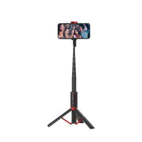   BlitzWolf® BW-BS10 Tragbarer Selfie-Stick mit ausziehbarem Stativ, verdeckter Telefonklemme, bis zu 720 mm Länge, abnehmbare Fernbedienung