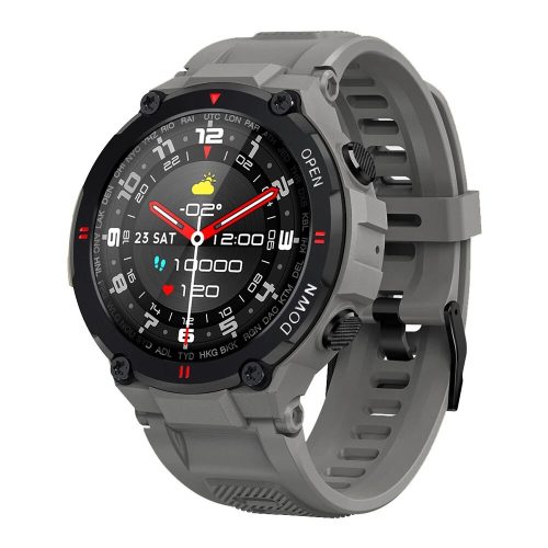 Blitzwolf® BW-AT2 Grau Sport Smart Watch - 10-15 Tage Akkulaufzeit, 1,3 "IPS-Display, unzählige integrierte Funktionen