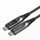 USB-Type-C-zu-Type-C-Kabel – BlitzWolf® BW-TC25 – 1,2 Meter lang, LED-Anzeige, 240W PD3.1-Ladeleistung