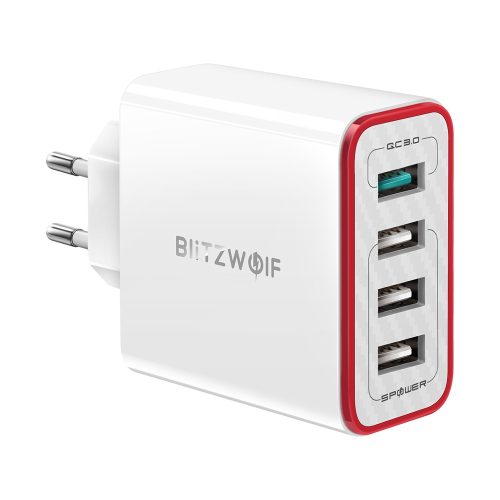 35W 4-Ports QC3.0 und Power3S USB-Schnellladegerät - BlitzWolf® BW-PL5 Einzigartiges Design, mehrschichtiger Schutz
