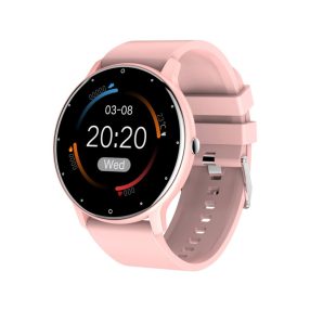   Dafit ZL02D Smartwatch – 7 Tage Akkulaufzeit, 1,28-Zoll-HD-Display, IP67, Nachrichten- und Anrufverwaltung, Blutdruck, Blutsauerstoffmessung + unzählige Funktionen – Rosa
