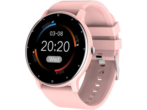 Dafit ZL02D Smartwatch – 7 Tage Akkulaufzeit, 1,28-Zoll-HD-Display, IP67, Nachrichten- und Anrufverwaltung, Blutdruck, Blutsauerstoffmessung + unzählige Funktionen – Rosa