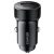 ESSAGER® ES-CC24 30W – Kfz-Ladegerät aus Aluminium. 1x USB-A + 1x USB Typ-C Schnellladeanschluss, intelligenter Chip – Schwarz