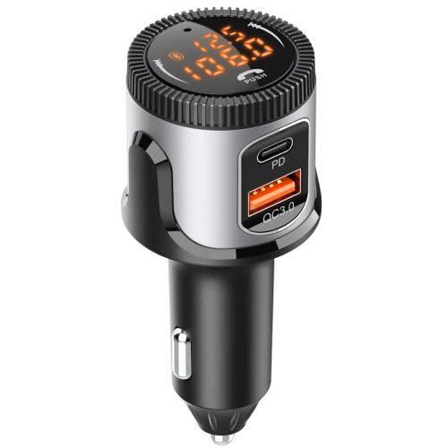 HiGi® - BC72 Auto-Bluetooth-V5.0-FM-Transmitter und Auto-USB-Schnellladegerät