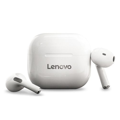 Lenovo LivePods LP40 Kabellose Kopfhörer mit Ladeetui - Angenehm zu tragen, kleine Größe, 5 Stunden Betriebszeit