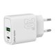 Mobile Origin® MO12 - PD20W GaN-Wandladegerät, 1xUSB-A + 1xUSB-C