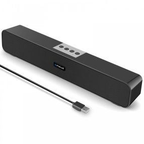   Puluz PU3100B - 10W Bluetooth Lautsprecher + Soundbar. Kleine Größe, 3-6 Stunden Akkulaufzeit, digitale Rauschfilterung
