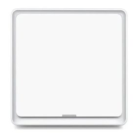   RSH ESW-1WAA-EU WiFi - SMART, wandmontierter, mechanischer Lichtschalter mit 1 Schalter - Tuya App, Google Home, Amazon, Integrierbarkeit