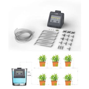   RainPoint® IK10PW Wifi, Indoor, automatisches Bewässerungssystem ohne Wasserhahn - Für Balkon und Innenbereich
