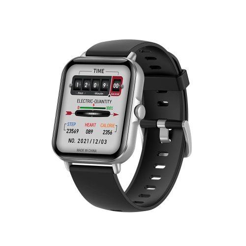 SENBONO GTS3 Silver Smart Watch - 7 Tage Akkulaufzeit, 1,69"-Display, IP67, Nachricht, Blutdruck, Blutsauerstoff + mehrere andere integrierte Funktionen
