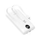 Veger C11 Powerbank – 10000 mAh – eingebaute Kabel, LED-Ladeanzeige, 3x Schnellladeausgang (22,5 Watt) Weiß