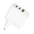 YOUUP NC67-G - 3-Port 65W GaN Ladegerät - 65W GaN Power USB-Schnellladegerät (2x USB-C + 1x USB-A)
