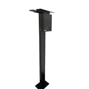   Säule für RAEDIAN Wandladegeräte (Wallbox) – 2 Stück Wallbox platzierbar – schwarz