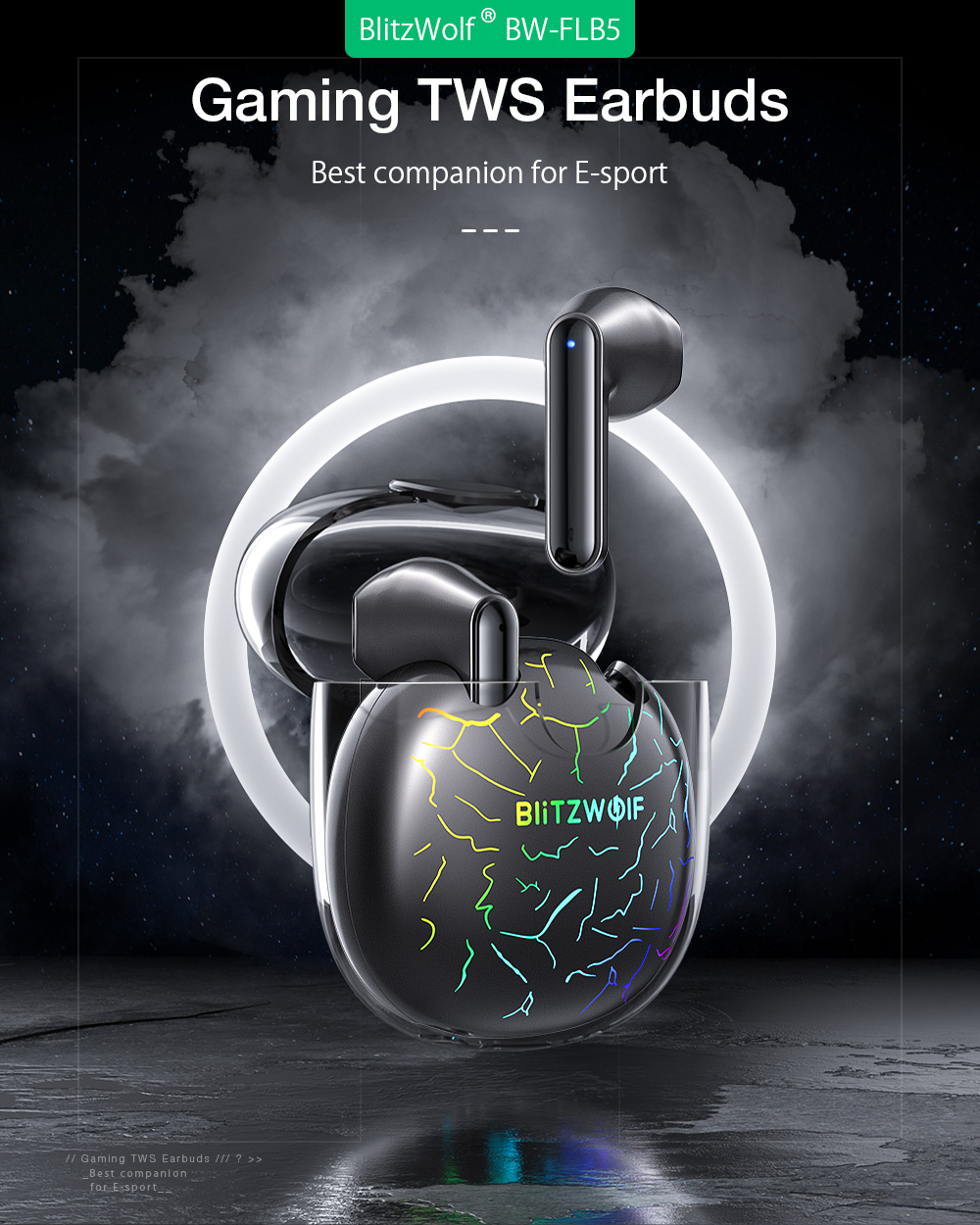 Blitzwolf BW-FLB5 Gaming earbuds